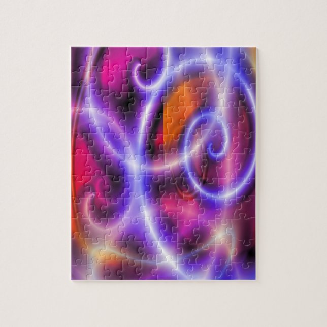 Puzzle Digital Computer Art - Abstrait Modern Creative (Vertical)