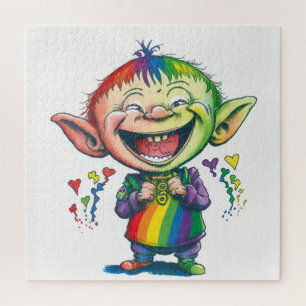 Puzzle d'Imaginaire Elf Imp Arc-en-ciel