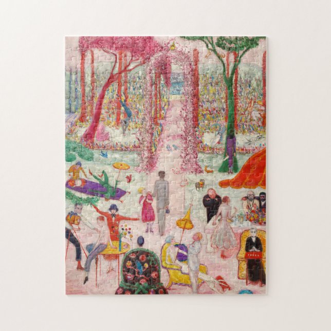 Puzzle Dimanche après-midi dans le pays, 1917 (Vertical)