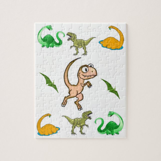 Puzzle Dinosaur (Vertical)