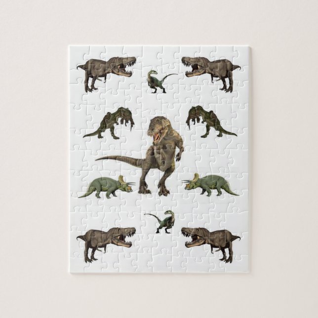 Puzzle Dinosaur (Vertical)