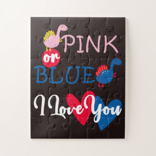 Puzzle Dinosaur gardien de la révélation de bébé genre