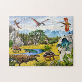 Puzzle Dinosaur Jurassic Park animals Puzzle Dino