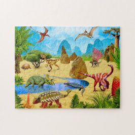 Puzzle Dinosaur Jurassic Park animals Puzzle Dino