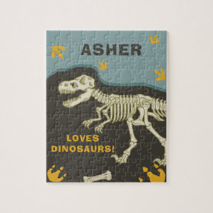 Puzzle Dinosaur Nom fossile