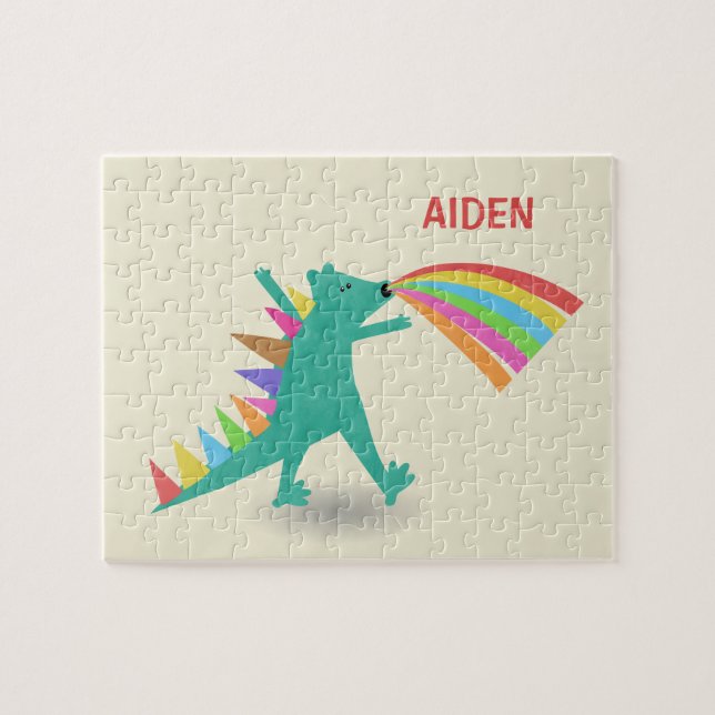 Puzzle Dinosaur pour garçon (Horizontal)