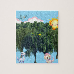 Puzzle Dinosaure personnalisé pour enfants