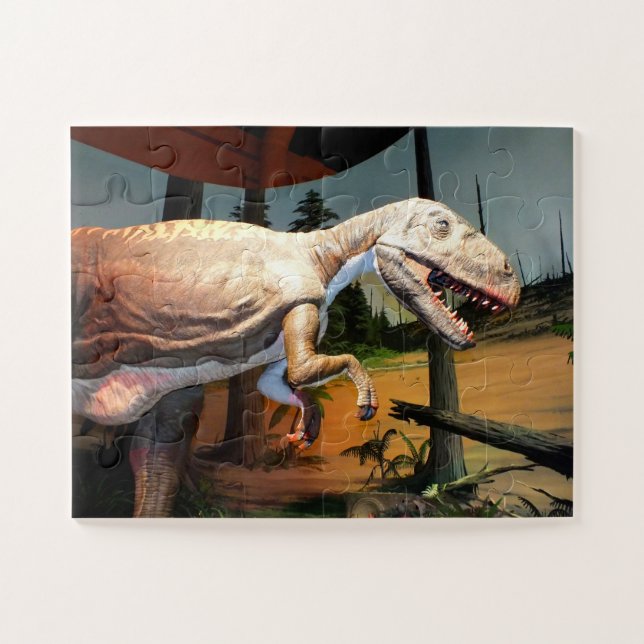 Puzzle dinosaure T rex (Horizontal)