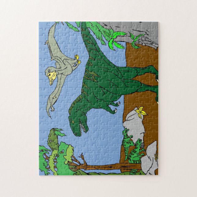 Puzzle Dinosaures (Vertical)