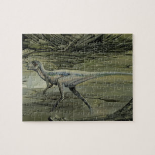 Puzzle Dinosaures vintages, Hypsilophodon crétacé