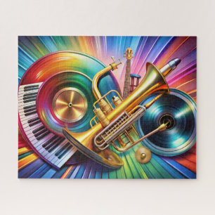 Puzzle d'instruments de musique