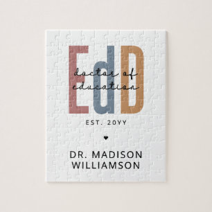 Puzzle Diplôme D'Études De L'EdD Personnalisé