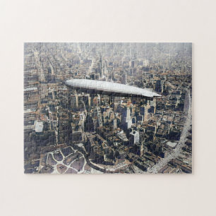 Puzzle Dirigeable USS Los Angeles (ZR-3) au-dessus de New