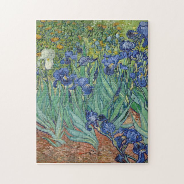 Puzzle d'Irises (Vertical)