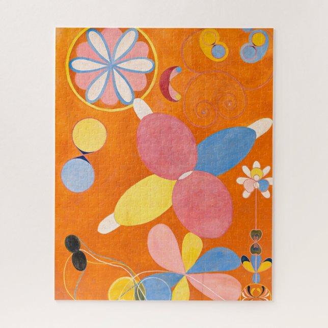 Puzzle Dix plus grandes, no 4, Jeunesse | Hilma af Klint  (Vertical)