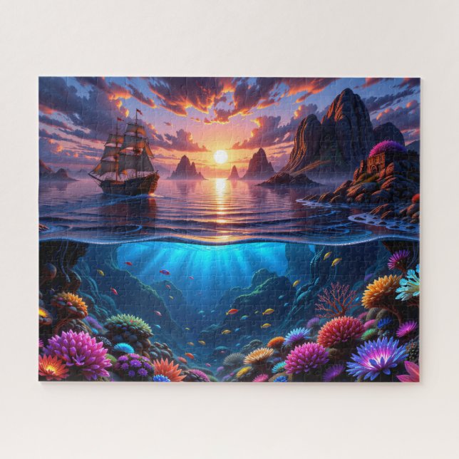 Puzzle d'océan (Horizontal)