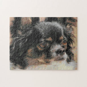 Puzzle d'oeuvres d'art du Chihuahua de Cube Long H