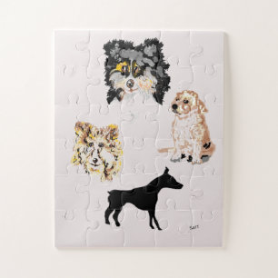 Puzzle : Doggie Doggie Dogs World