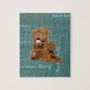 Puzzle Dogue de Bordeaux - mastiff français