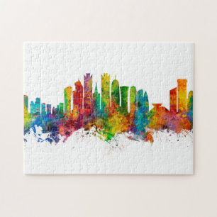 Puzzle Doha Qatar Skyline