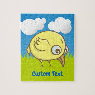 Puzzle d'oiseau jaune puzzle