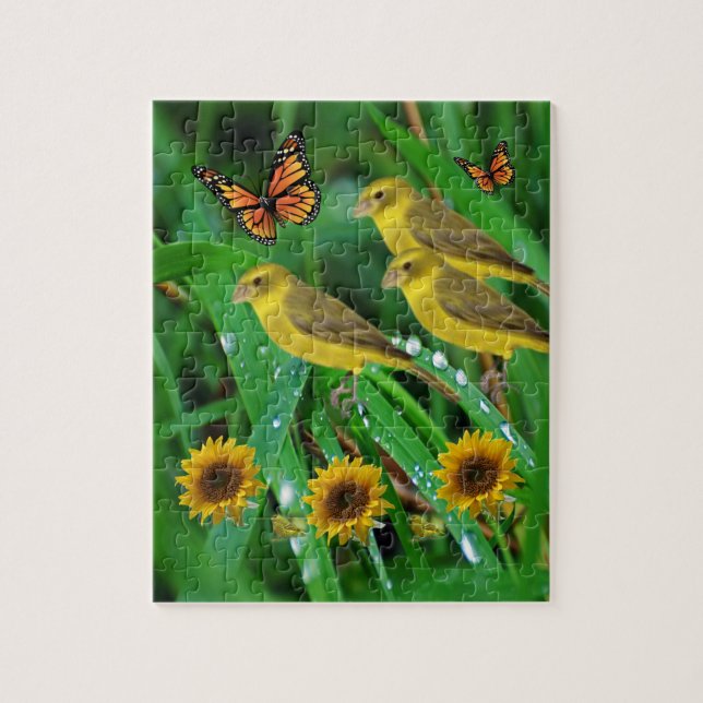 Puzzle d'oiseaux (Vertical)