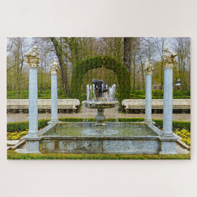 Puzzle Domaine royal d'Aranjuez Madrid. Espagne. (Horizontal)