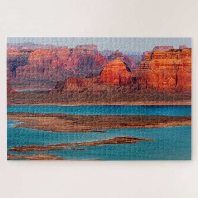 Puzzle Dominguez Butte & Lake Powell, Utah (Horizontal)