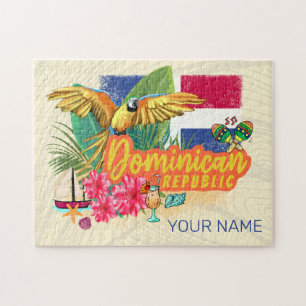 Puzzle Dominican Republic Caribbean Island