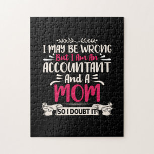 Puzzle Don comptable Accoutant Et Maman