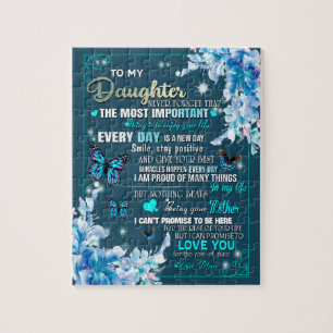 Puzzle Don de fille Lettre À Ma Fille De Maman