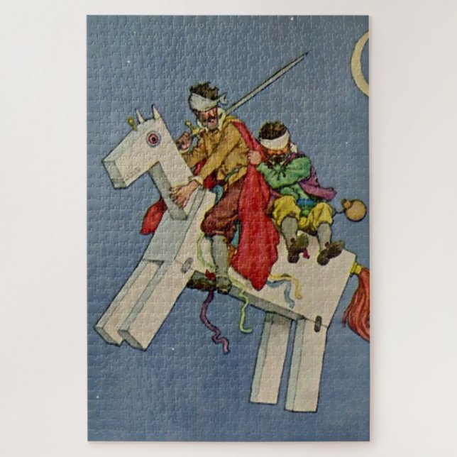 Puzzle "Don Quichotte" par W Heath Robinson (Vertical)