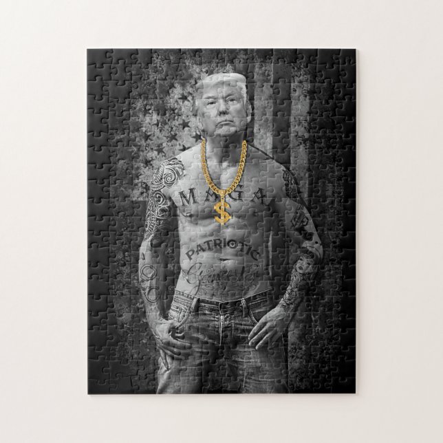 Puzzle Donald Trump drôle (Vertical)