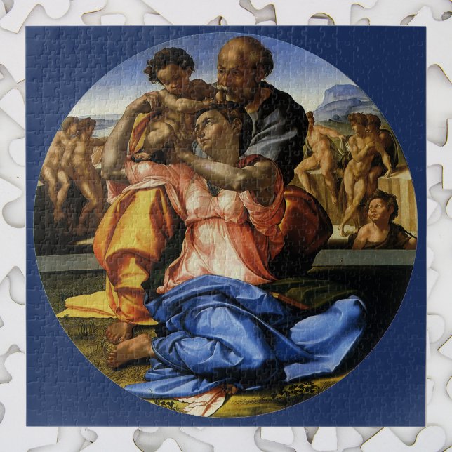 Puzzle Doni Tondo ou Doni Madonna par Michelangelo (Créateur téléchargé)