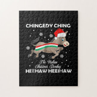 Puzzle Donkey Lover Venin | Happy Donkey Merry Christmas