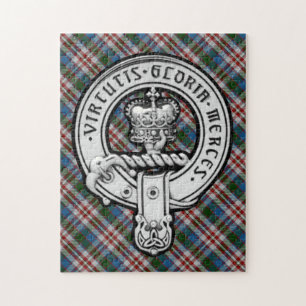 Puzzle Donnachaidh (Robertson) Robe de chasse tartan Cres