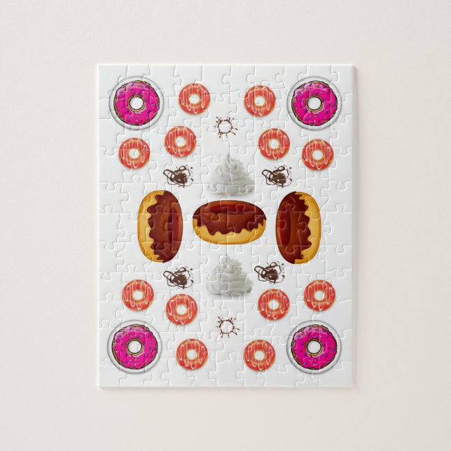 Puzzle Donut (Vertical)