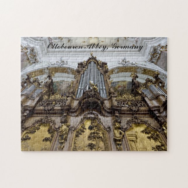 Puzzle d'organe de tuyau d'abbaye d'Ottobeuren (Horizontal)