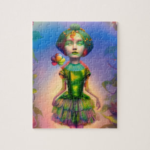Puzzle Dorothy comme un enfant de Lollipop AI généré art 