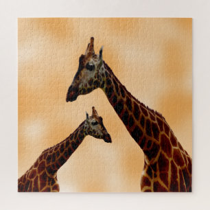 Puzzle Double problème de girafe,