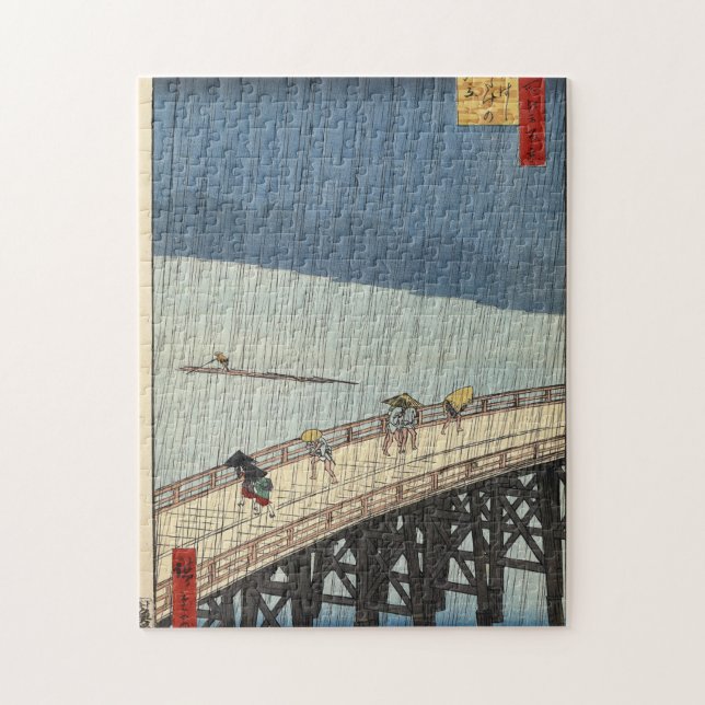 Puzzle Douche soudaine au-dessus de pont et d'Atake de (Vertical)