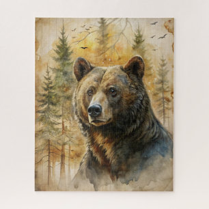 Puzzle d'ours des bois