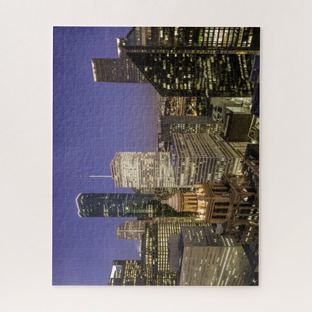 Puzzle Downtown Houston 520 Teile (Vertikal)