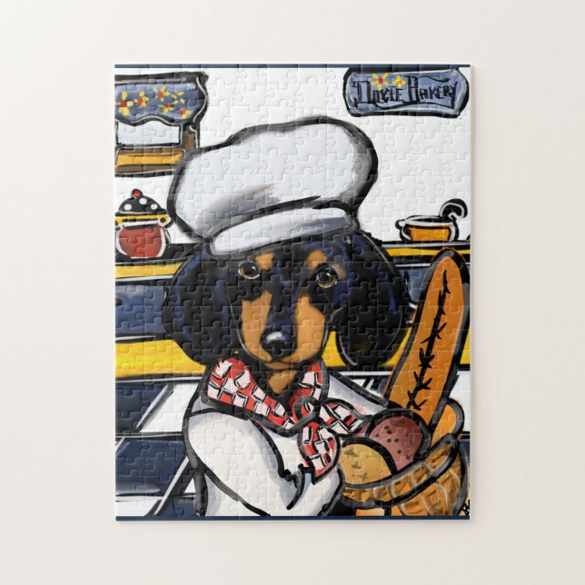 Puzzle Doxie Chef (Vertical)