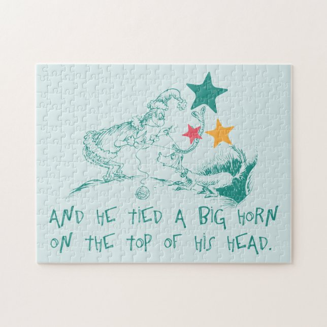 Puzzle Dr Seuss | Grinch et Max (Horizontal)