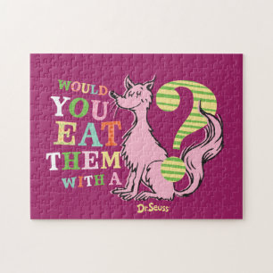 Puzzle Dr. Seuss Les mangeriez-vous avec un renard ?