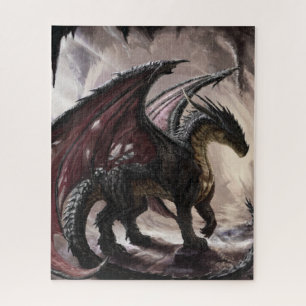 Puzzle Dragon Dans La Grotte