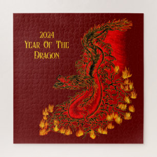 Puzzle Dragon de Chine, 2024 Année du Dragon