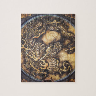 Puzzle Dragon oriental japonais traditionnel - 日本 - 