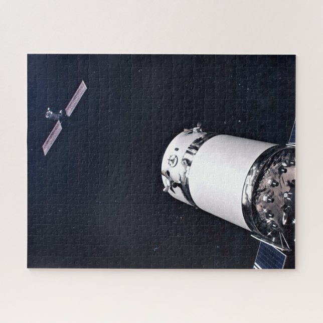 Puzzle Dragon Xl Spacecraft S'Approche D'Une Passerelle L (Horizontal)